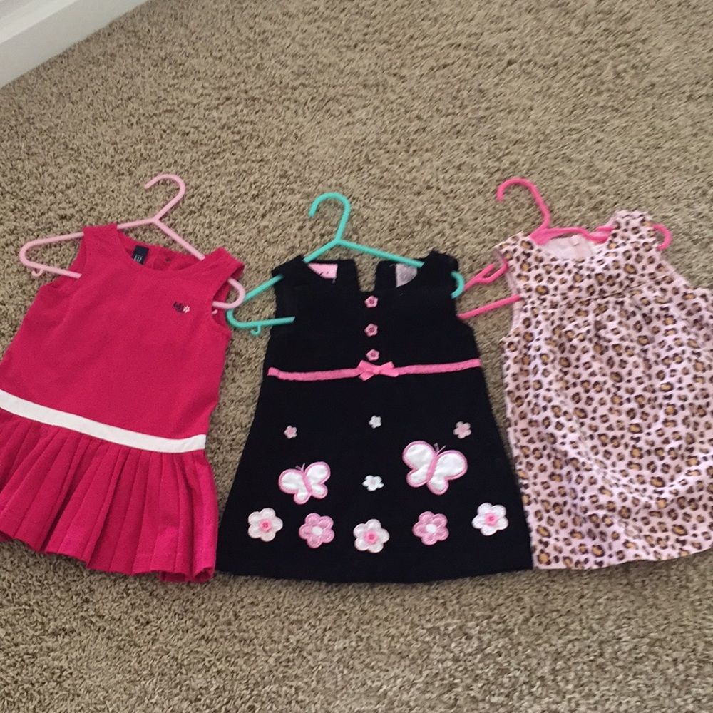 Cute toddler dresses, used but in great condition.
